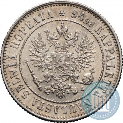 Picture 1 markka 1892 year L 