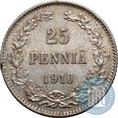 Фото 25 пенни 1910 года L 