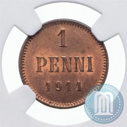 Picture 1 penni 1911 year  