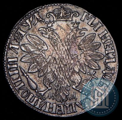 Фото Полтина 1704 года МД "Портрет работы Ф. Алексеева"