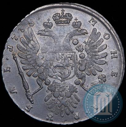 Фото 1 рубль 1735 года  
