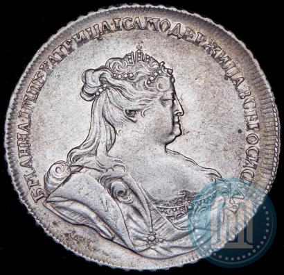 Picture 1 rouble 1738 year СПБ "Petersburg type"