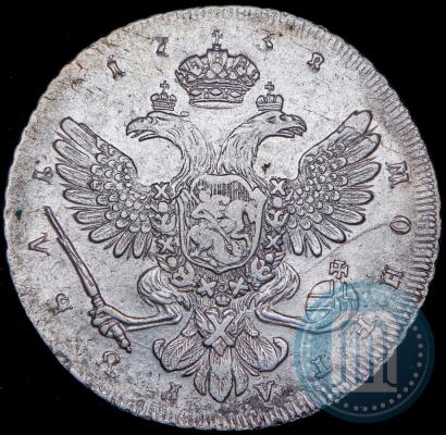 Picture 1 rouble 1738 year СПБ "Petersburg type"