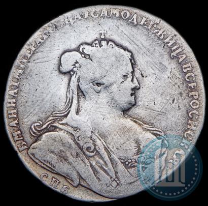 Picture Poltina 1738 year СПБ "Petersburg type"