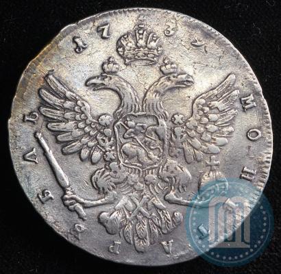 Picture 1 rouble 1739 year  "Moscow type"