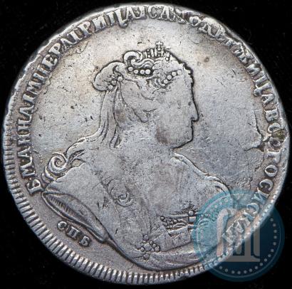 Picture 1 rouble 1739 year СПБ "Petersburg type"