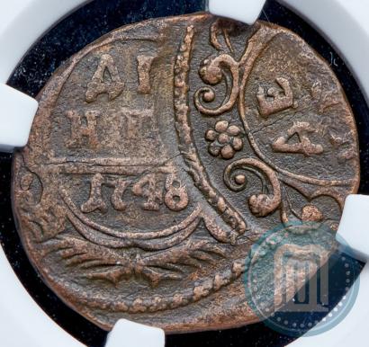 Фото Денга 1748 года  