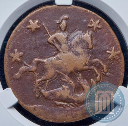 Picture 4 kopecks 1762 year  