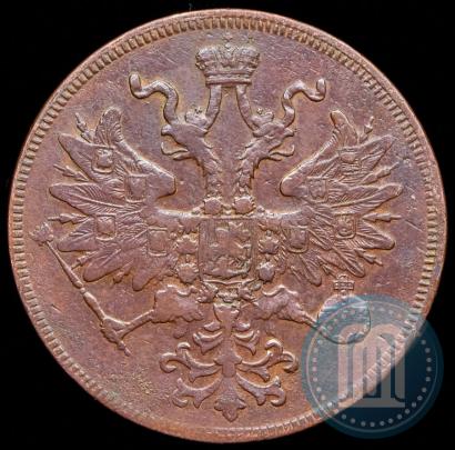 Фото 5 копеек 1861 года ЕМ 