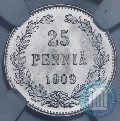 Фото 25 пенни 1909 года L 