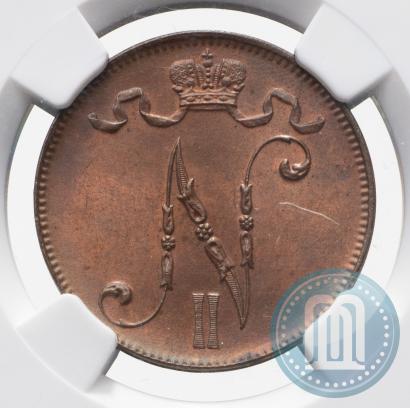 Picture 5 pennia 1916 year  