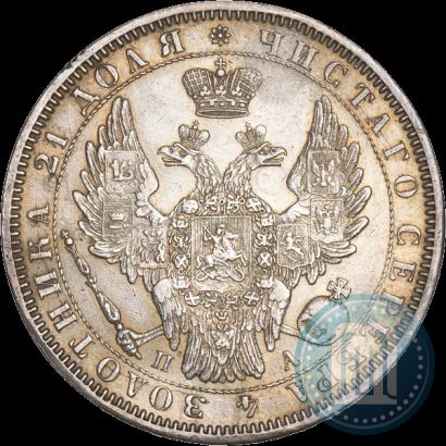 Фото 1 рубль 1852 года СПБ-ПА 