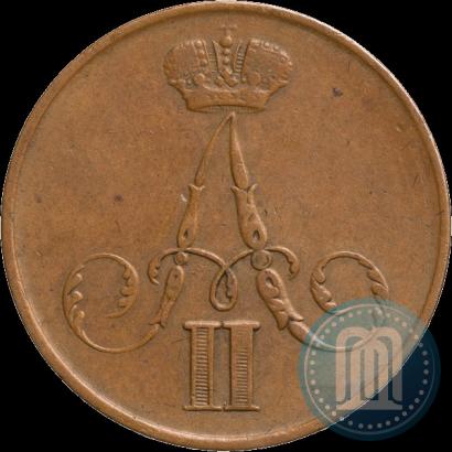 Picture 1 kopeck 1855 year ВМ 
