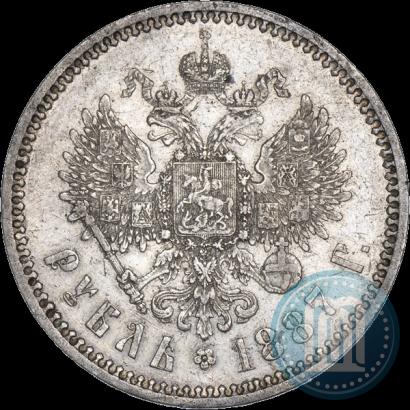 Фото 1 рубль 1887 года (АГ) 