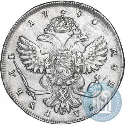 Picture 1 rouble 1740 year СПБ "Petersburg type"