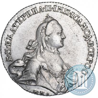 Picture 1 rouble 1764 year ММД-EI 