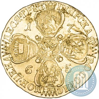 Picture 10 roubles 1765 year СПБ 