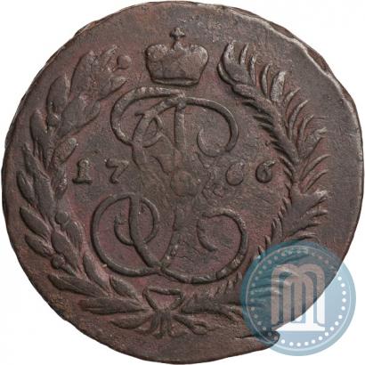 Picture 2 kopecks 1766 year ММ 