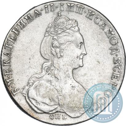 Picture 1 rouble 1780 year СПБ-ИЗ 