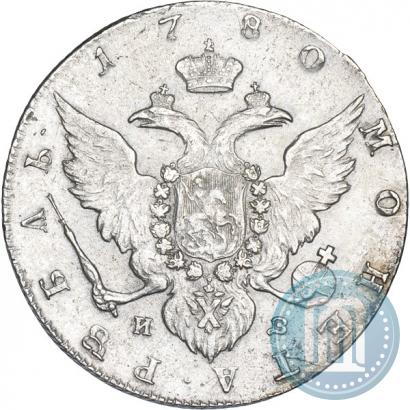 Picture 1 rouble 1780 year СПБ-ИЗ 