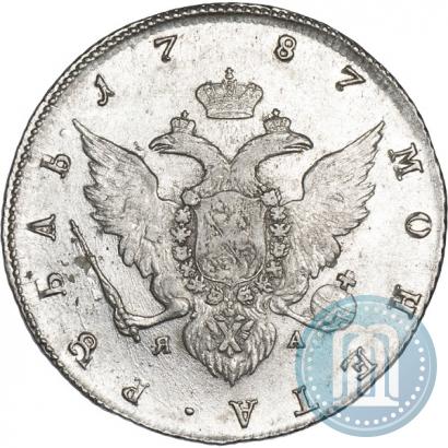 Picture 1 rouble 1787 year СПБ-ЯА 