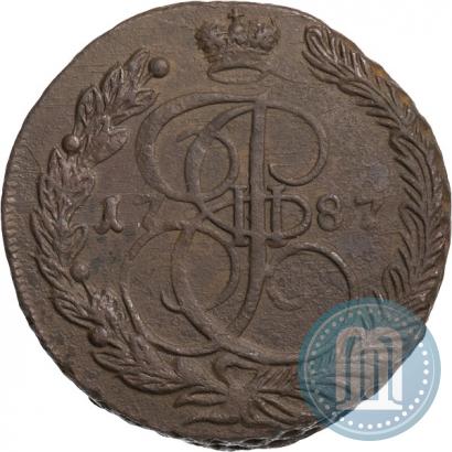 Picture 5 kopecks 1787 year ЕМ 