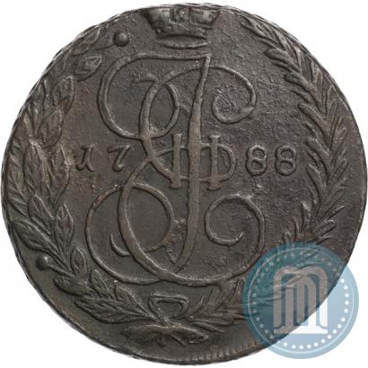 Picture 5 kopecks 1788 year ЕМ 