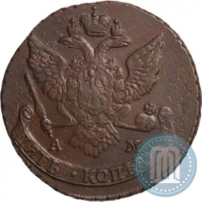Picture 5 kopecks 1789 year АМ 