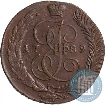 Picture 5 kopecks 1789 year АМ 