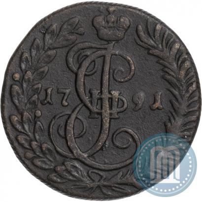 Фото Денга 1791 года КМ 