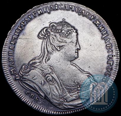 Picture 1 rouble 1739 year СПБ "Petersburg type"