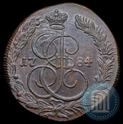Picture 5 kopecks 1784 year КМ 