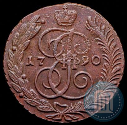 Picture 5 kopecks 1790 year АМ 