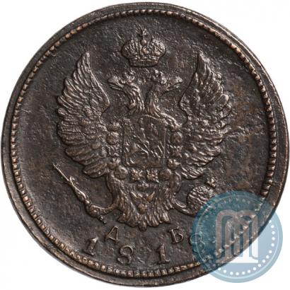Picture 2 kopecks 1818 year КМ-ДБ 