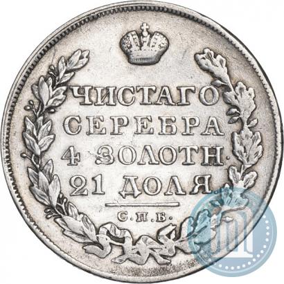 Фото 1 рубль 1825 года СПБ-НГ 