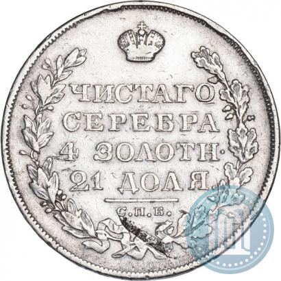 Фото 1 рубль 1829 года СПБ-НГ 