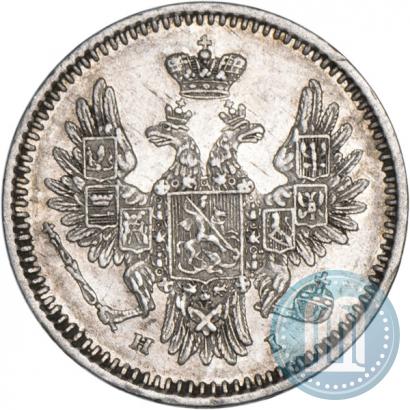 Фото 5 копеек 1854 года СПБ-HI 