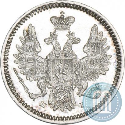 Picture 5 kopecks 1855 year СПБ-HI 