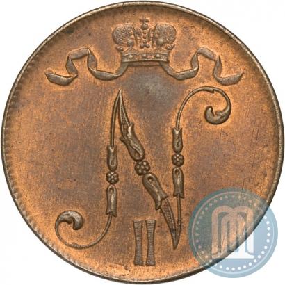 Picture 5 pennia 1916 year  