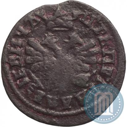 Фото Полушка 1707 года  