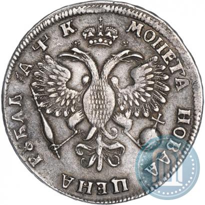 Фото 1 рубль 1720 года OK "Портрет в латах"