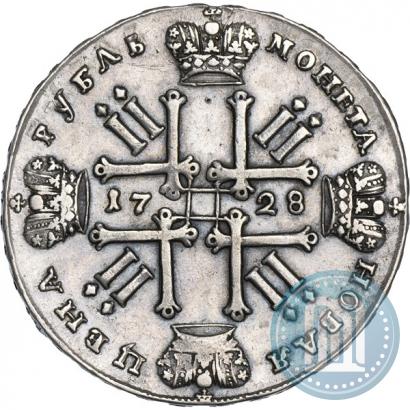 Фото 1 рубль 1728 года  "Тип 1728"