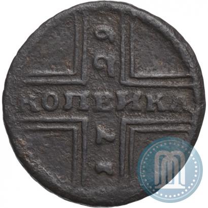 Фото 1 копейка 1729 года МОСКВА 