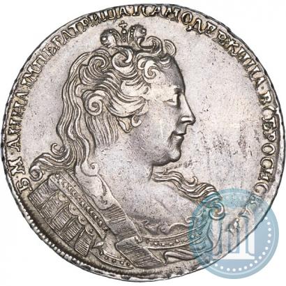Фото 1 рубль 1730 года  
