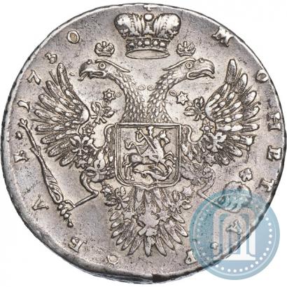 Фото 1 рубль 1730 года  