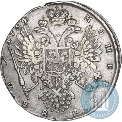 Фото 1 рубль 1734 года  "Тип 1734 года"