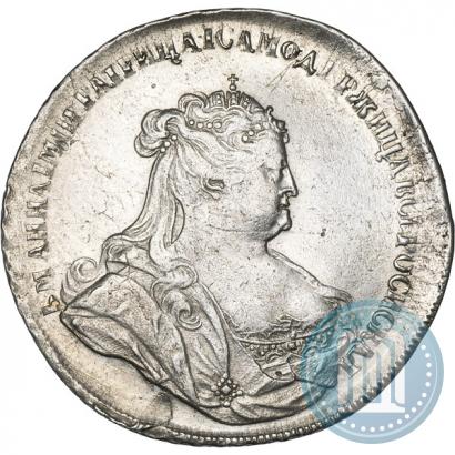 Фото 1 рубль 1738 года  "Петербургский тип"