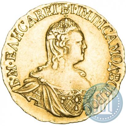 Фото 1 рубль 1756 года  