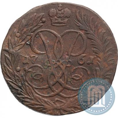 Фото 2 копейки 1761 года  "Номинал под Св. Георгием"