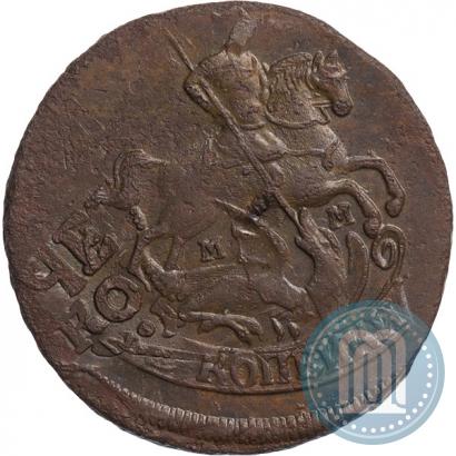 Фото 2 копейки 1763 года ММ 